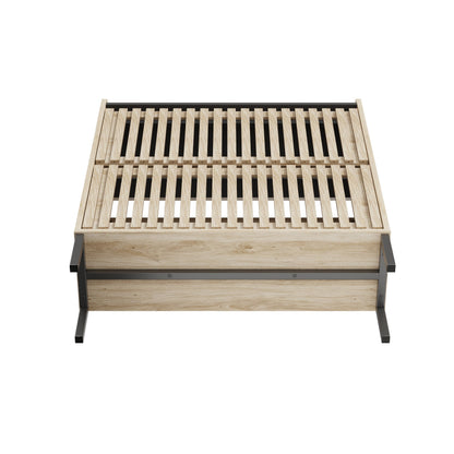 2-Tier Shoe Cabinet, Multi-layer Shoe Rack, Modern Minimalist Storage Cabinet for Entryway