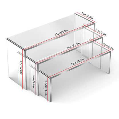 GateVault ClearView™ Acrylic Display Risers