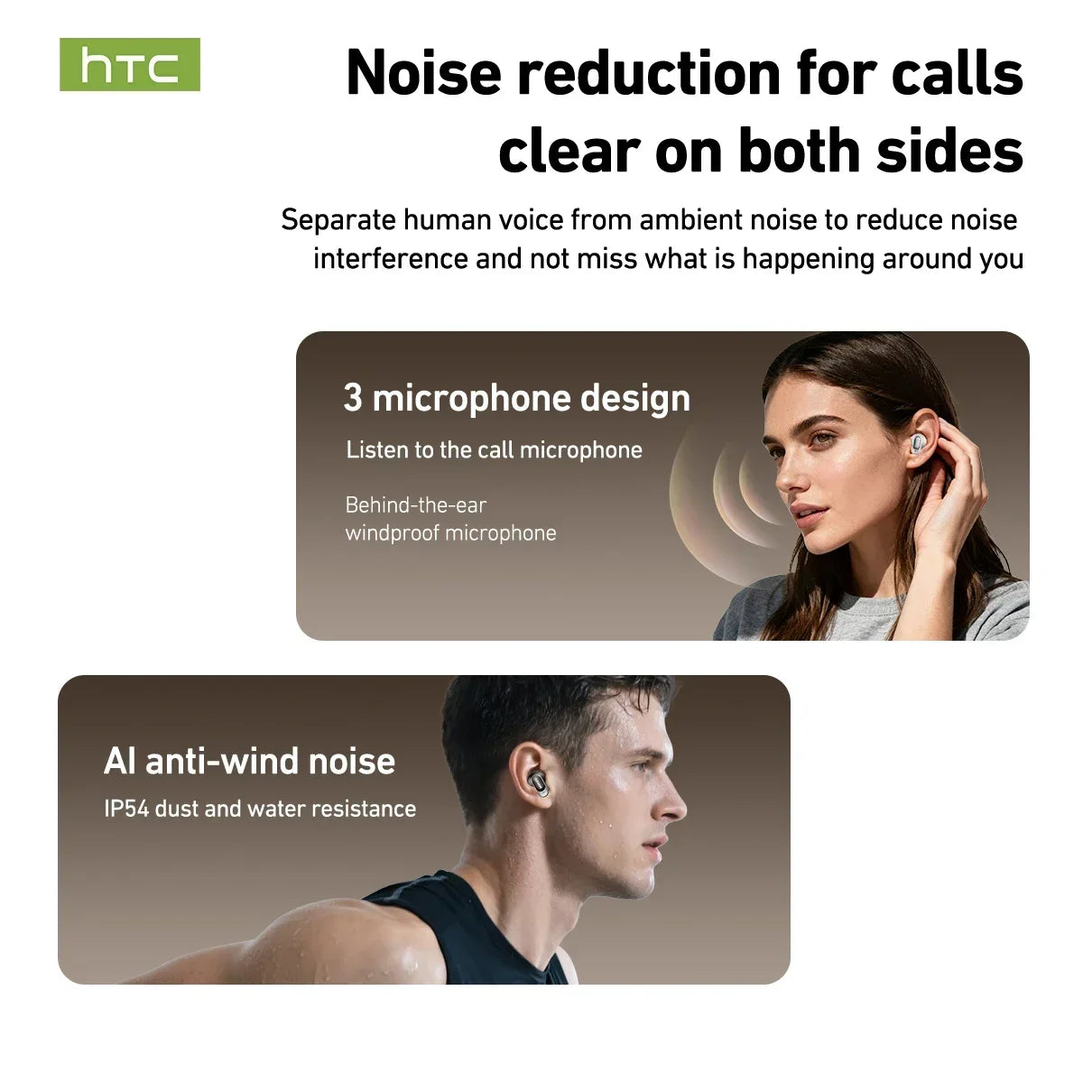 Smart AI Translator Wireless Earbuds – Noise Cancelling & Long Battery Life