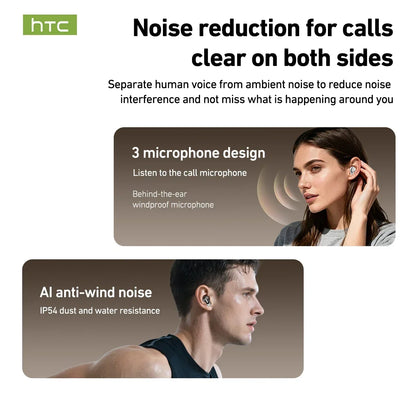 Smart AI Translator Wireless Earbuds – Noise Cancelling & Long Battery Life
