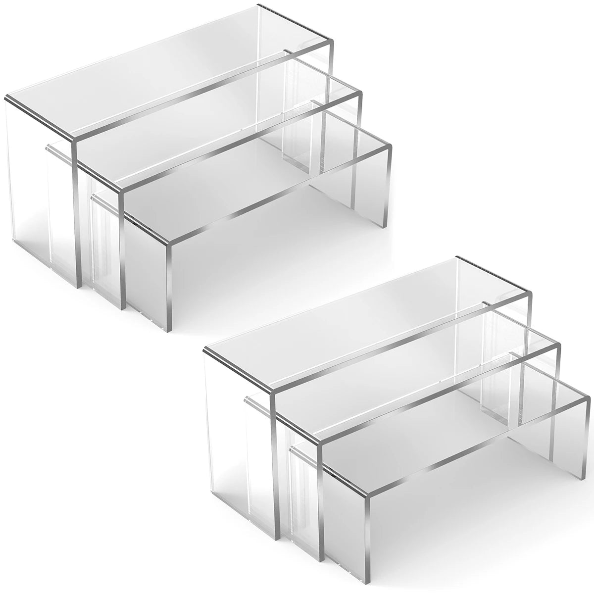 GateVault ClearView™ Acrylic Display Risers