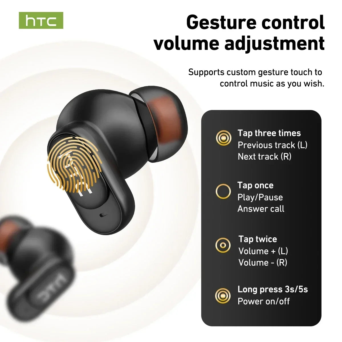 Smart AI Translator Wireless Earbuds – Noise Cancelling & Long Battery Life