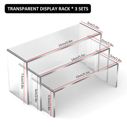 GateVault ClearView™ Acrylic Display Risers
